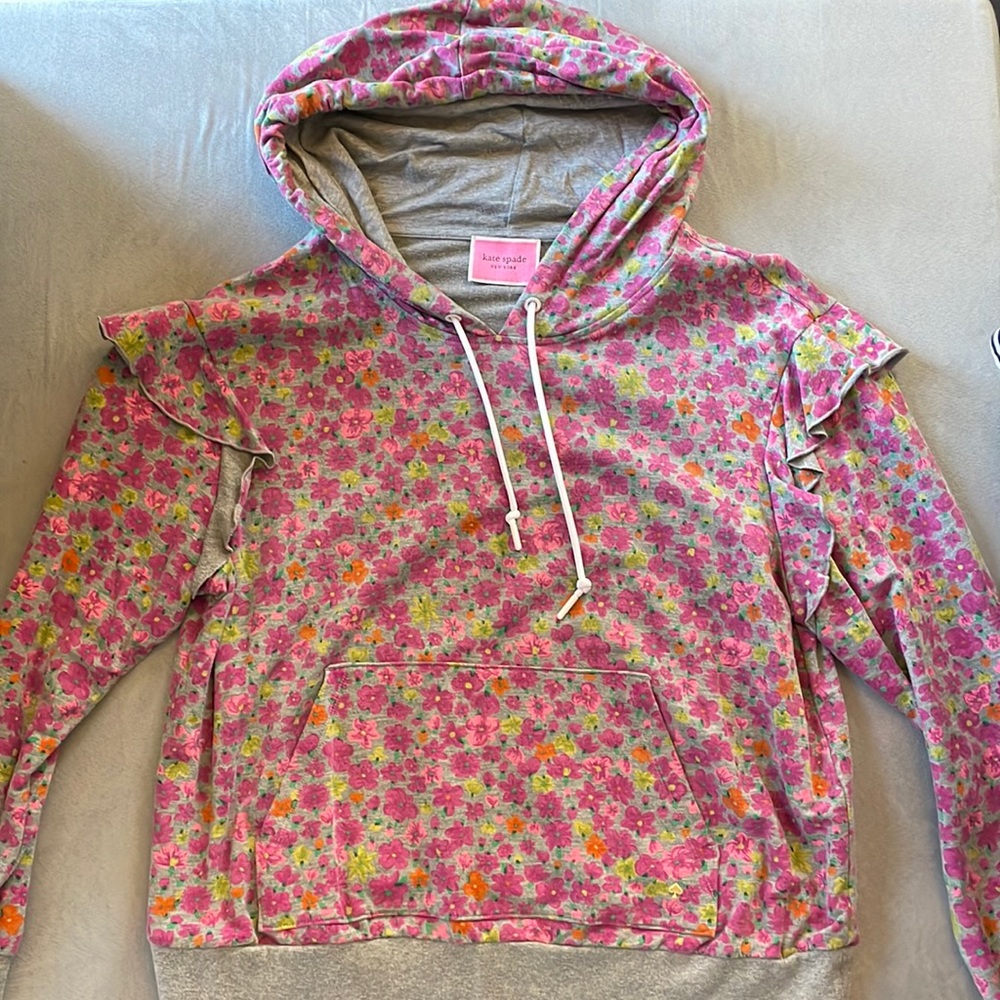 ✨ Kate spade floral hoodie